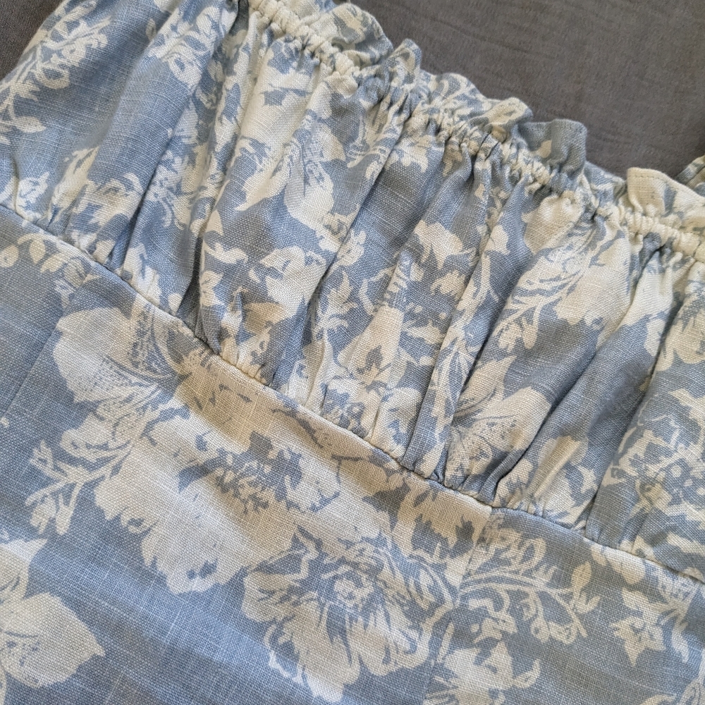 Reformation Candella Linen Top - Picture 4 of 8